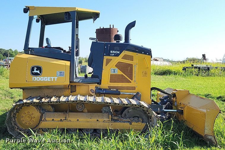 image for item DP5252 2019 John Deere 550K LGP  dozer