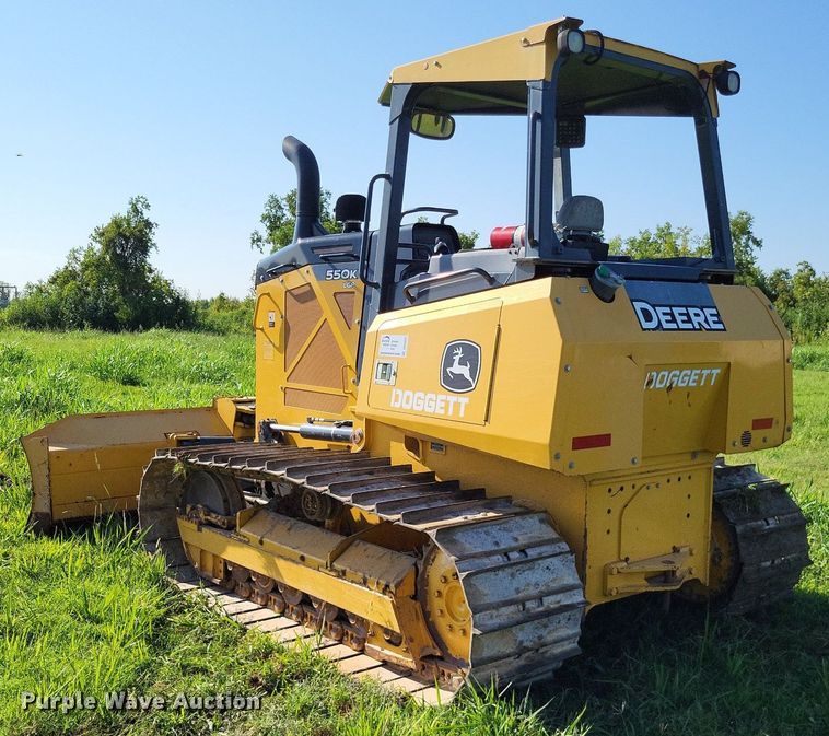 image for item DP5252 2019 John Deere 550K LGP  dozer