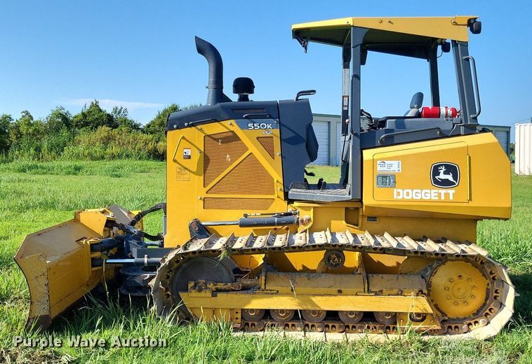 image for item DP5252 2019 John Deere 550K LGP  dozer