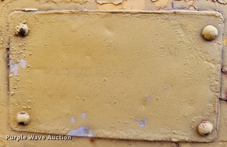 image for item DP5268 1971 International TD7C dozer