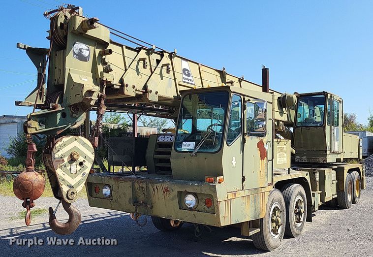 image for item DP5270 1978 Grove TMS300LP  crane