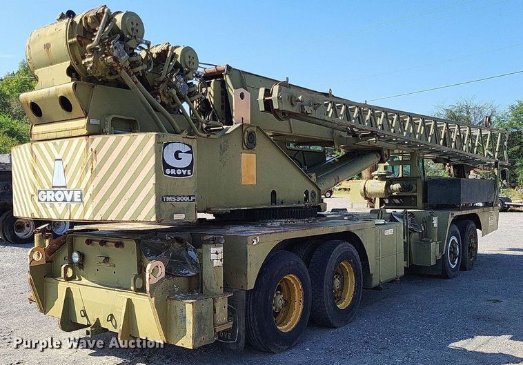 image for item DP5270 1978 Grove TMS300LP  crane