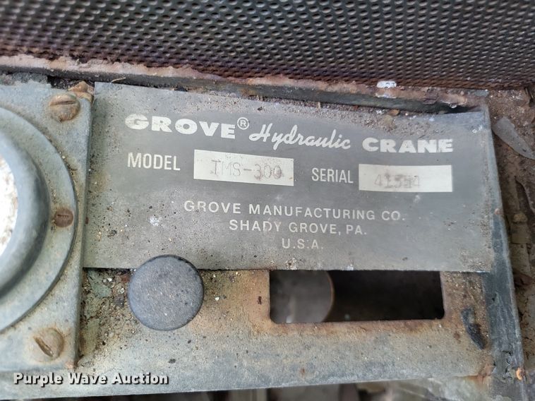 image for item DP5270 1978 Grove TMS300LP  crane