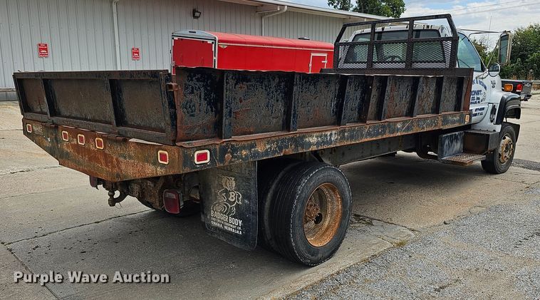 image for item DQ0210 1994 GMC TopKick  dump flatbed truck