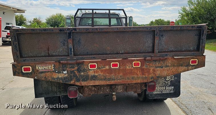 image for item DQ0210 1994 GMC TopKick  dump flatbed truck