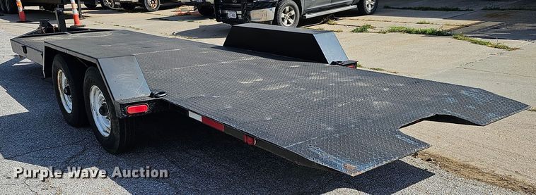 image for item DQ0228 2007 Shop built  tilt deck equipment trailer