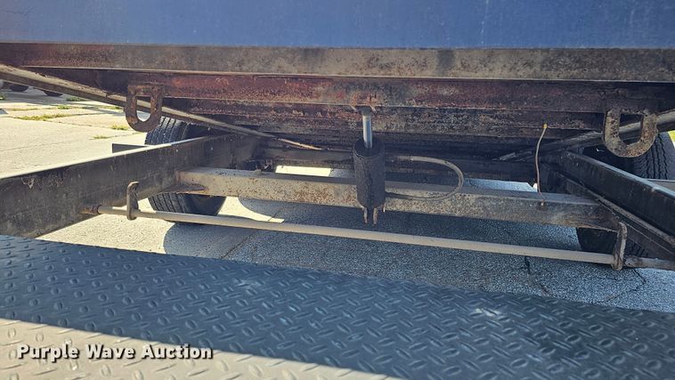image for item DQ0228 2007 Shop built  tilt deck equipment trailer
