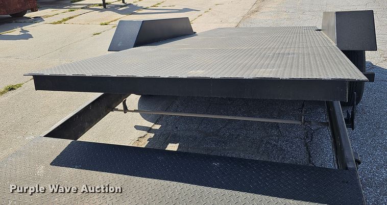 image for item DQ0228 2007 Shop built  tilt deck equipment trailer