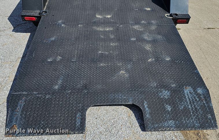 image for item DQ0228 2007 Shop built  tilt deck equipment trailer