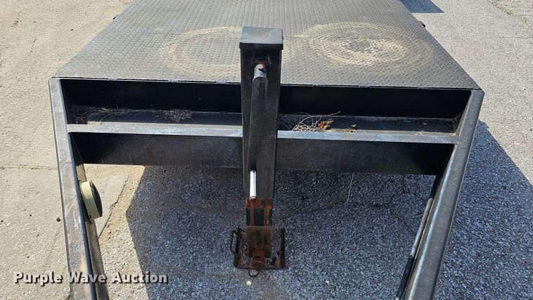 image for item DQ0228 2007 Shop built  tilt deck equipment trailer