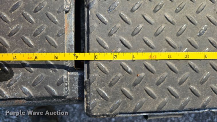 image for item DQ0228 2007 Shop built  tilt deck equipment trailer