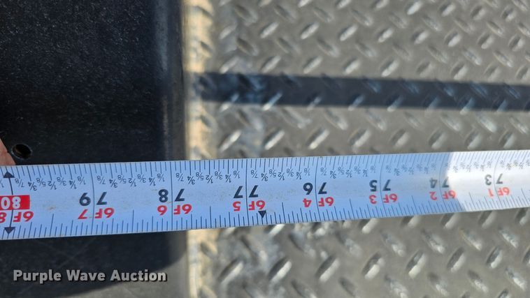 image for item DQ0228 2007 Shop built  tilt deck equipment trailer