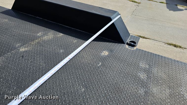 image for item DQ0228 2007 Shop built  tilt deck equipment trailer