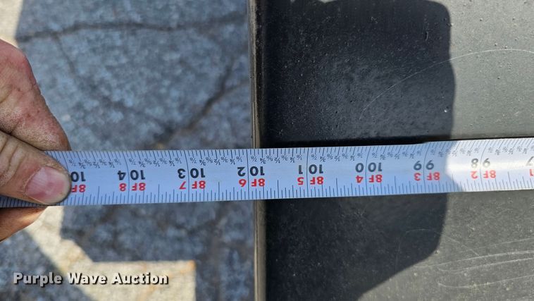 image for item DQ0228 2007 Shop built  tilt deck equipment trailer