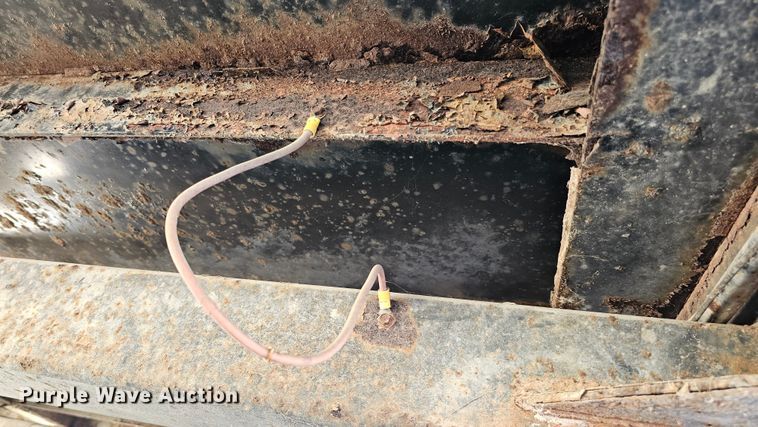 image for item DQ0228 2007 Shop built  tilt deck equipment trailer