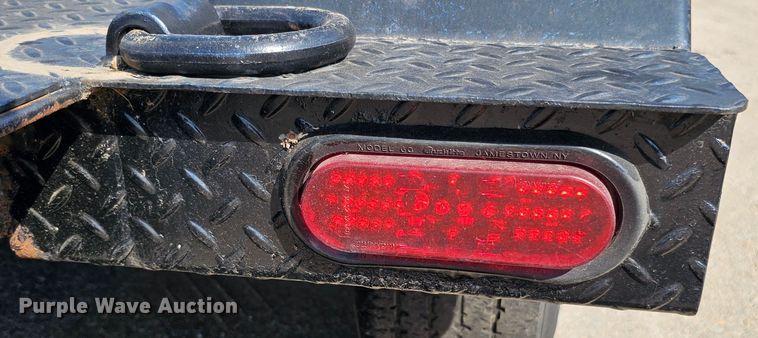 image for item DQ0228 2007 Shop built  tilt deck equipment trailer