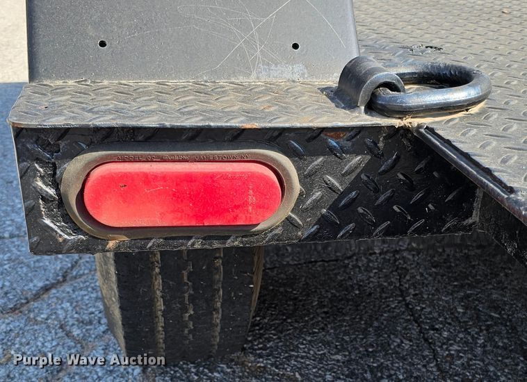 image for item DQ0228 2007 Shop built  tilt deck equipment trailer