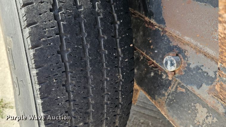 image for item DQ0228 2007 Shop built  tilt deck equipment trailer