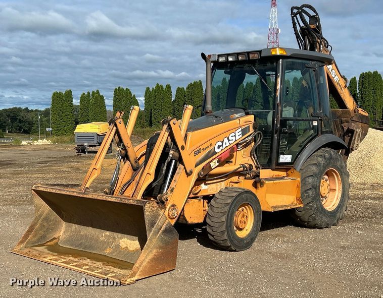 image for item DQ0916 2010 Case 580 Super M  backhoe