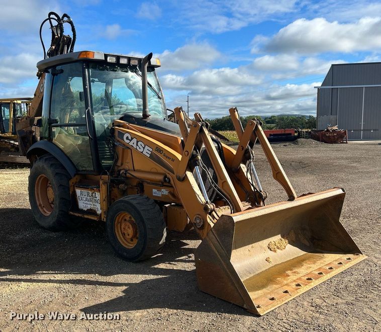 image for item DQ0916 2010 Case 580 Super M  backhoe