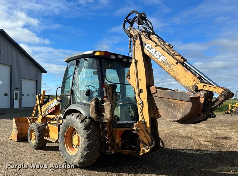 image for item DQ0916 2010 Case 580 Super M  backhoe