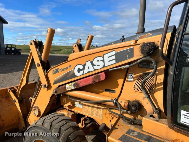 image for item DQ0916 2010 Case 580 Super M  backhoe