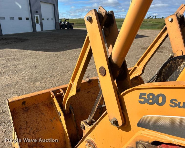 image for item DQ0916 2010 Case 580 Super M  backhoe