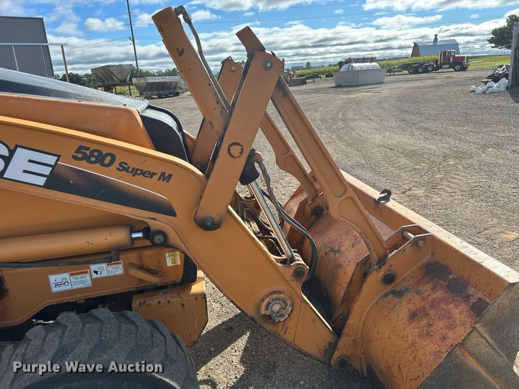 image for item DQ0916 2010 Case 580 Super M  backhoe