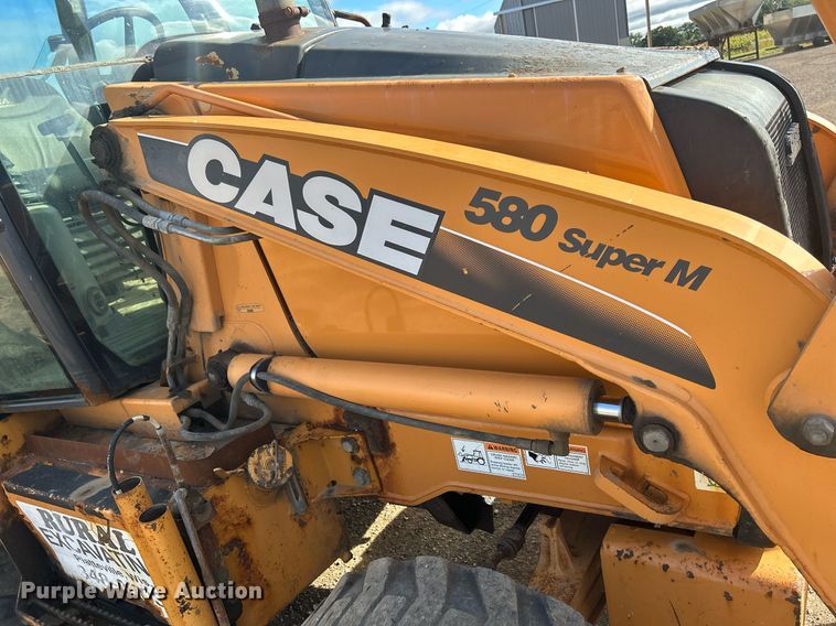 image for item DQ0916 2010 Case 580 Super M  backhoe