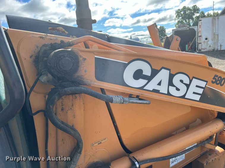 image for item DQ0916 2010 Case 580 Super M  backhoe