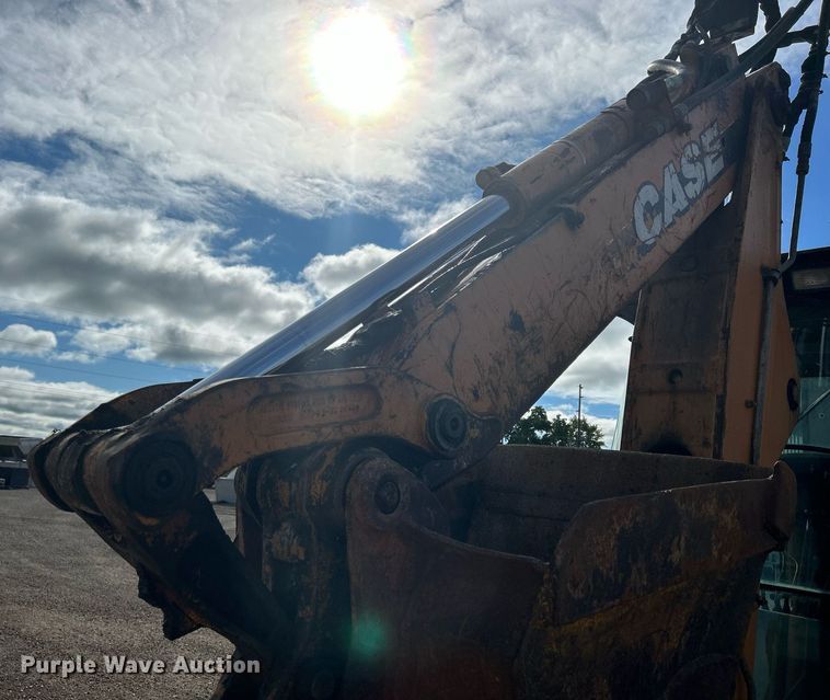 image for item DQ0916 2010 Case 580 Super M  backhoe