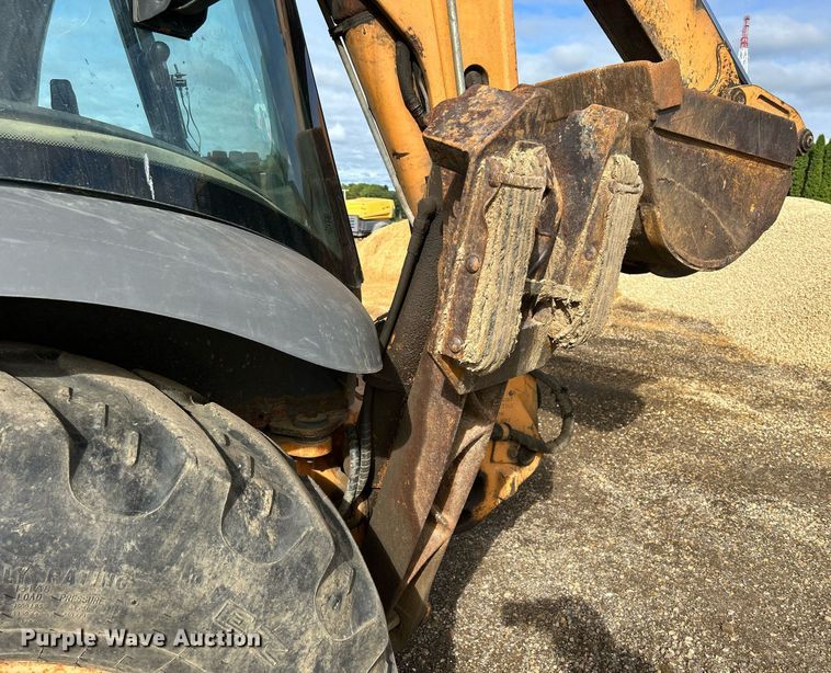 image for item DQ0916 2010 Case 580 Super M  backhoe