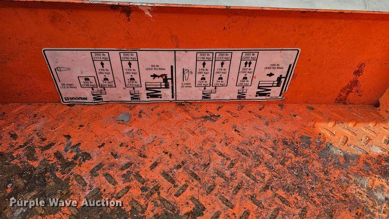 image for item DQ1107 2017 Snorkel S3219E  scissor lift
