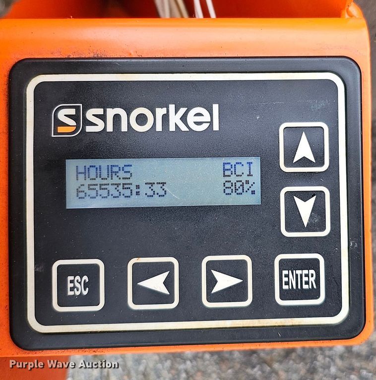 image for item DQ1107 2017 Snorkel S3219E  scissor lift