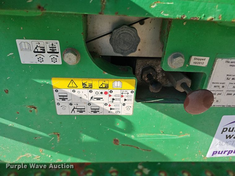 image for item DQ1167 2012 Skyjack SJIII 4632  scissor lift