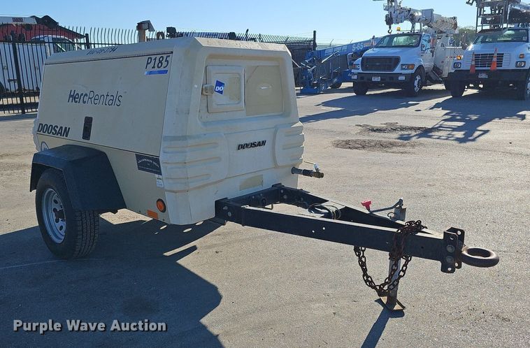 image for item DQ1168 2016 Doosan P185WDO-TF  air compressor