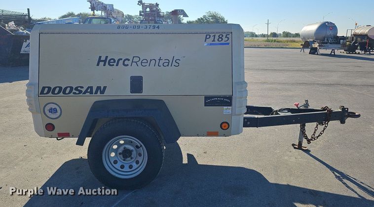 image for item DQ1168 2016 Doosan P185WDO-TF  air compressor