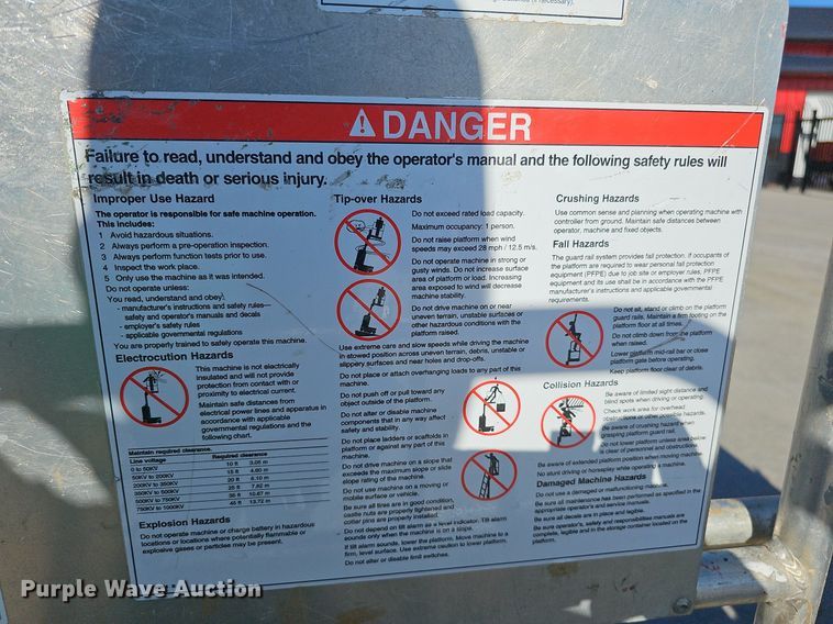 image for item DQ1169 2019 Genie GR-20  vertical lift