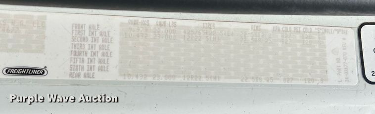 image for item DQ2199 2013 Freightliner 114SD  seal coat truck