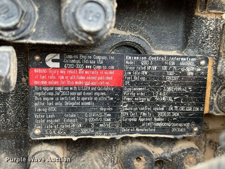 image for item DQ2204 2013 JLG G10-43A  telehandler