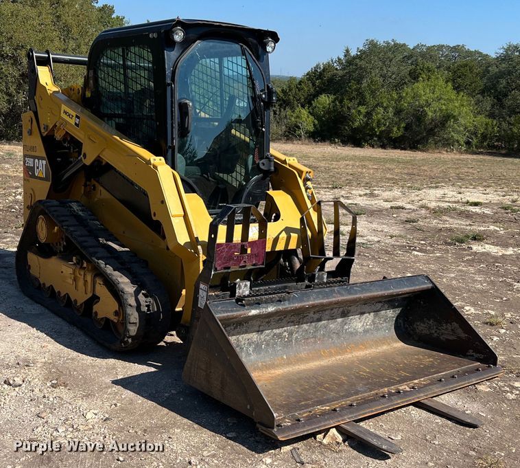 image for item DQ2208 2018 Caterpillar 259D  tracked skid steer loader
