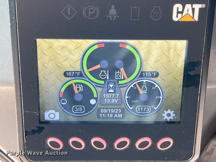 image for item DQ2208 2018 Caterpillar 259D  tracked skid steer loader