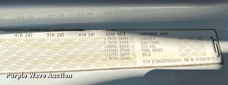 image for item DS2294 2008 Sterling LT9500  dump truck