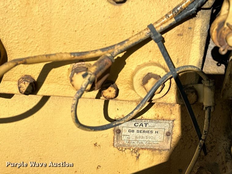 image for item DS2341 1971 Caterpillar D8H crawler tractor