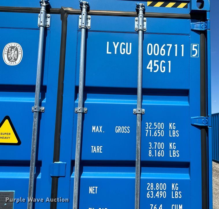 image for item DS2348 2021 Dong Fang International  40' shipping container