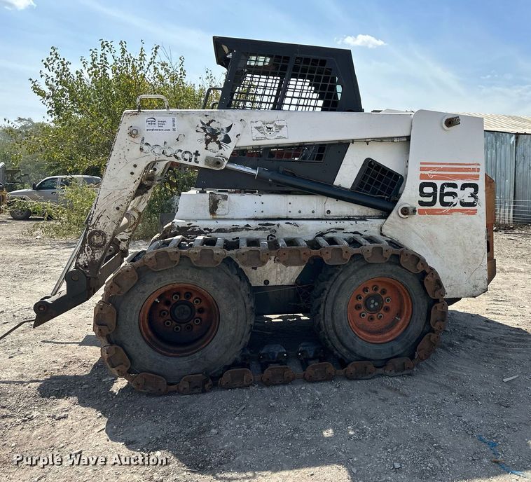 image for item DV1003 1997 Bobcat 963  skid steer loader