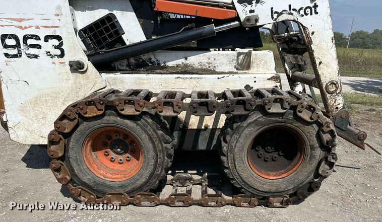 image for item DV1003 1997 Bobcat 963  skid steer loader