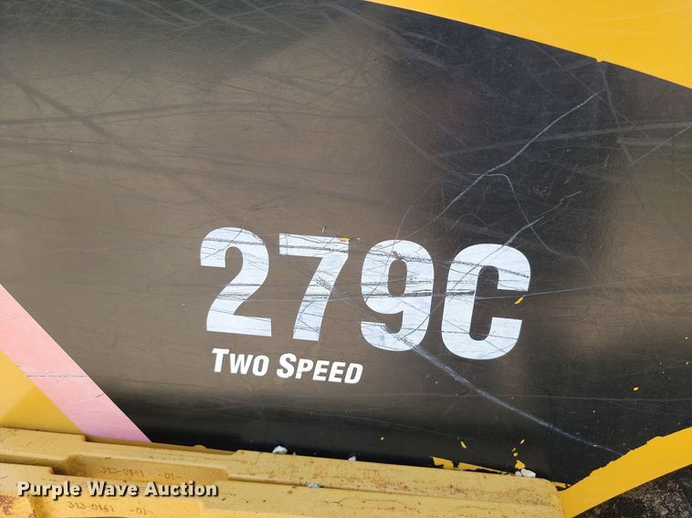 image for item JE9533 2010 Caterpillar 279C  tracked skid steer loader