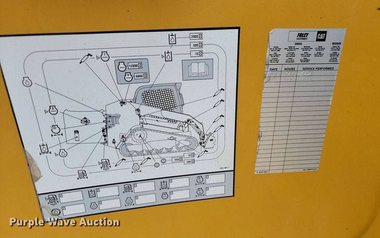 image for item JE9533 2010 Caterpillar 279C  tracked skid steer loader