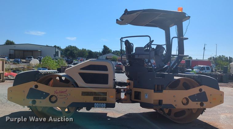 image for item KB9379 2014 Volvo DD110B  double drum vibratory roller